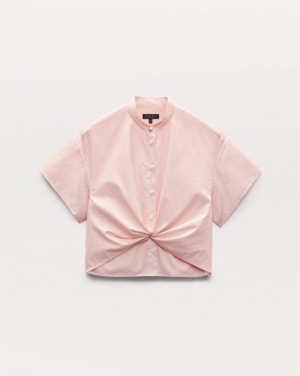 Gretchen Poplin Shirt - Rose