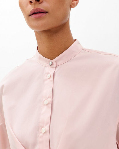 Gretchen Poplin Shirt - Rose