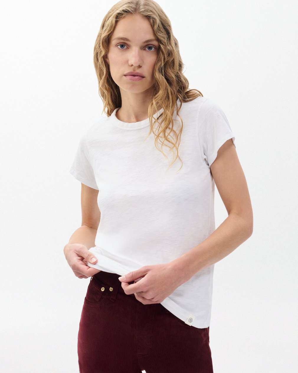 Two-Pack Slub Tee - Bright White