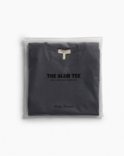 Two-Pack Slub Tee - Black
