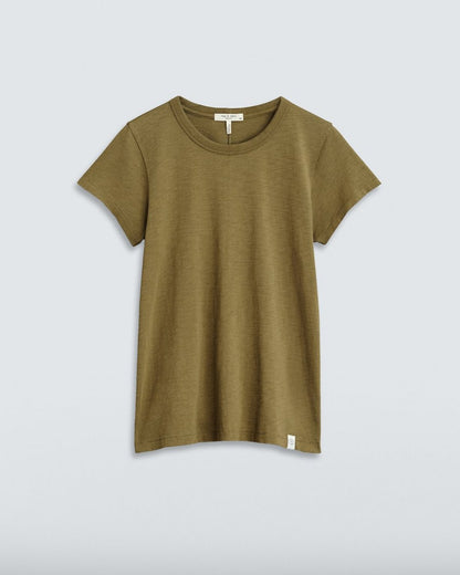 The Slub Tee - Military Olive