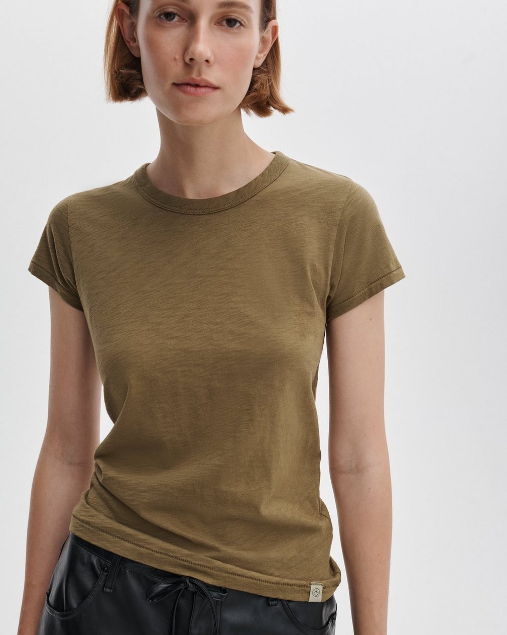 The Slub Tee - Military Olive