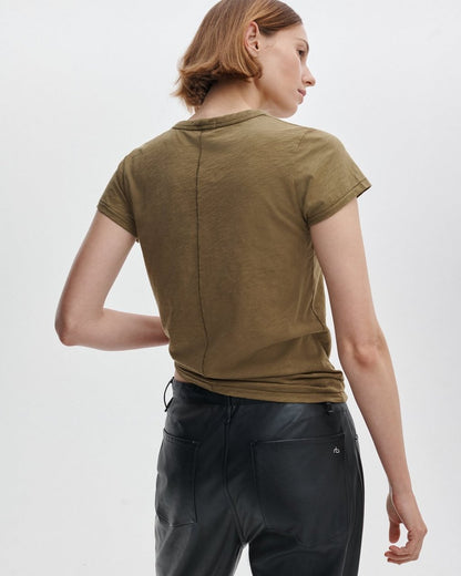 The Slub Tee - Military Olive