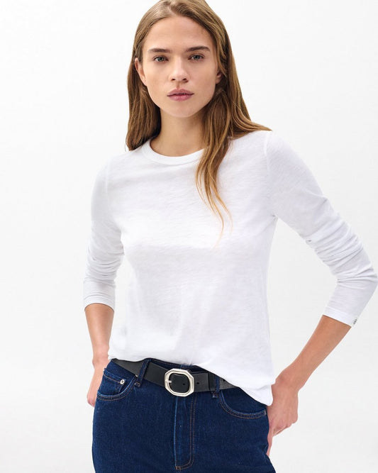 The Slub Long Sleeve T-Shirt for Women