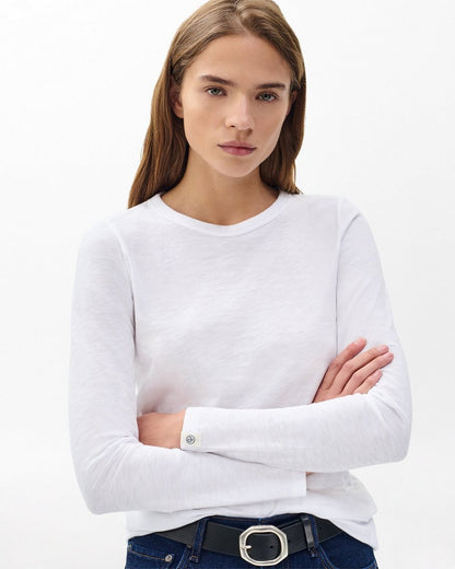 The Slub Long Sleeve T-Shirt for Women