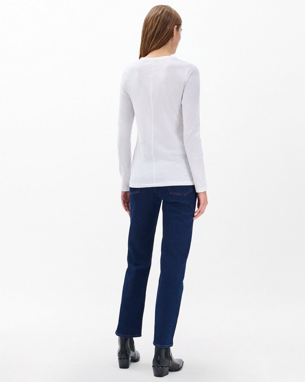 The Slub Long Sleeve T-Shirt for Women