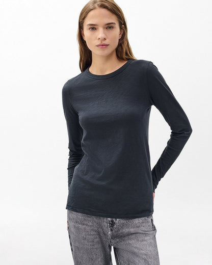 The Slub Long Sleeve T-Shirt for Women
