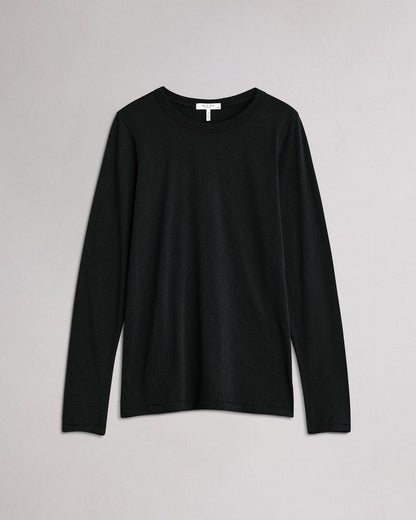 The Slub Long Sleeve T-Shirt for Women