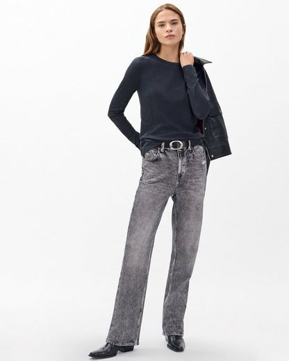 The Slub Long Sleeve T-Shirt for Women
