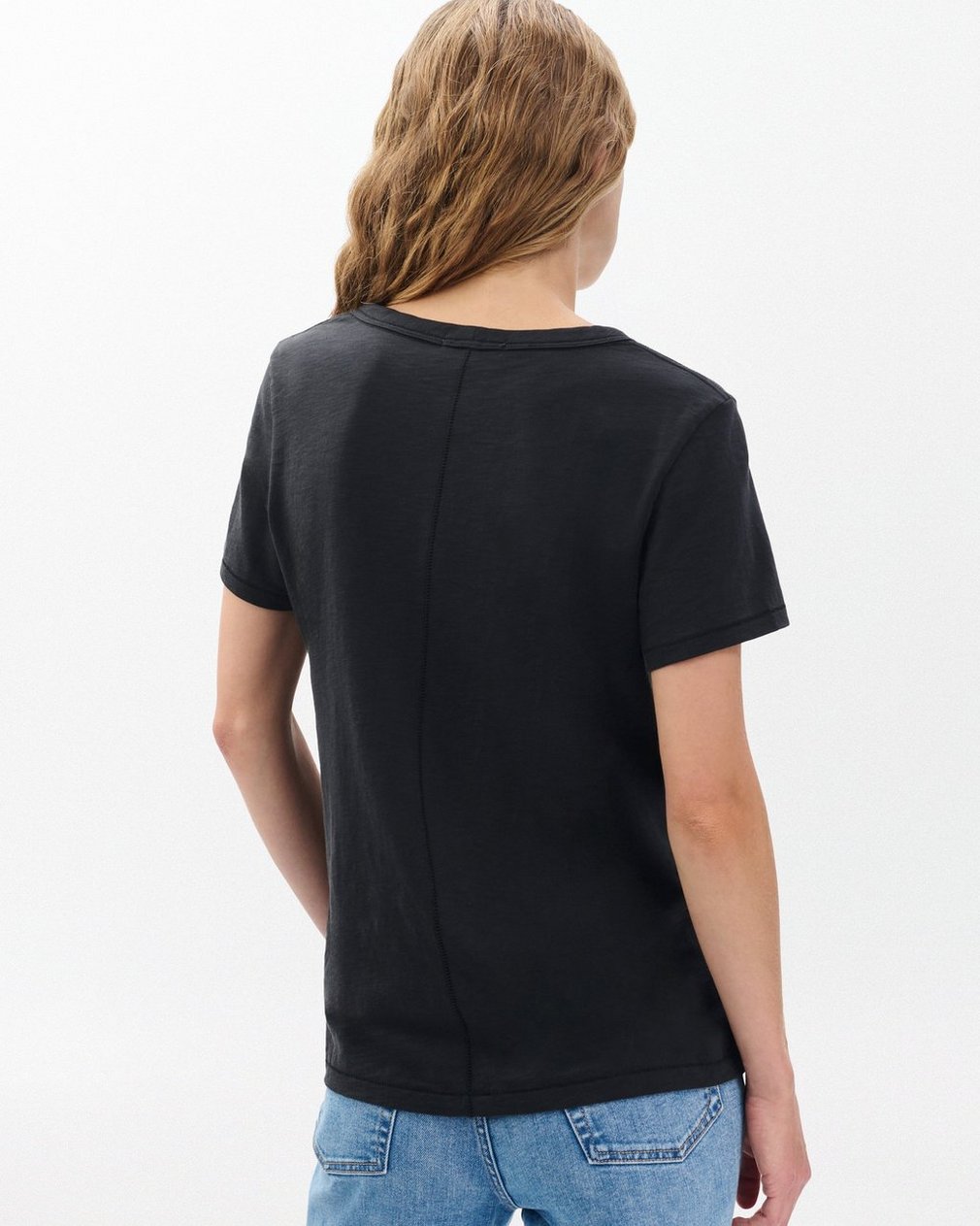 The Slub V-Neck Tee for Women