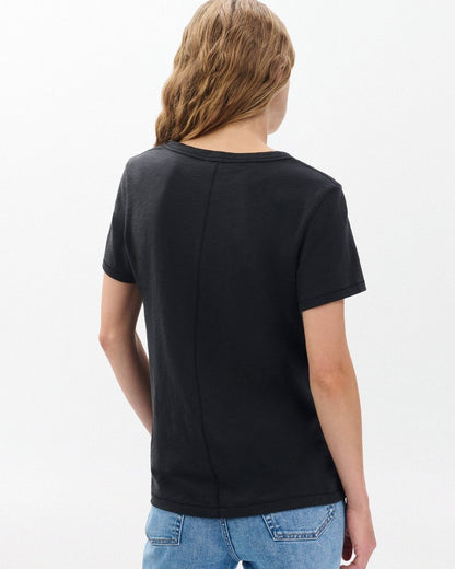 The Slub V-Neck Tee for Women