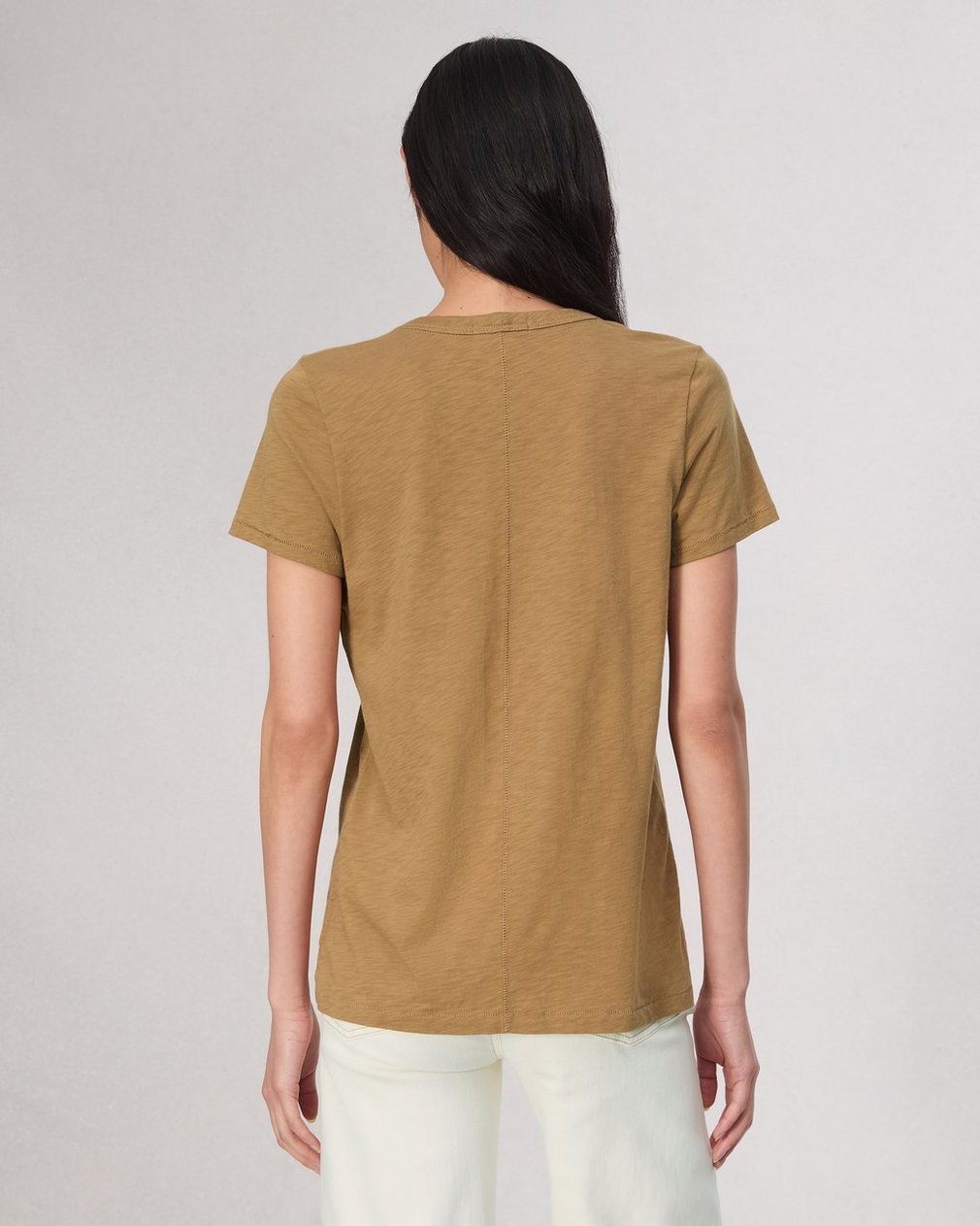 The Slub Vee - Khaki