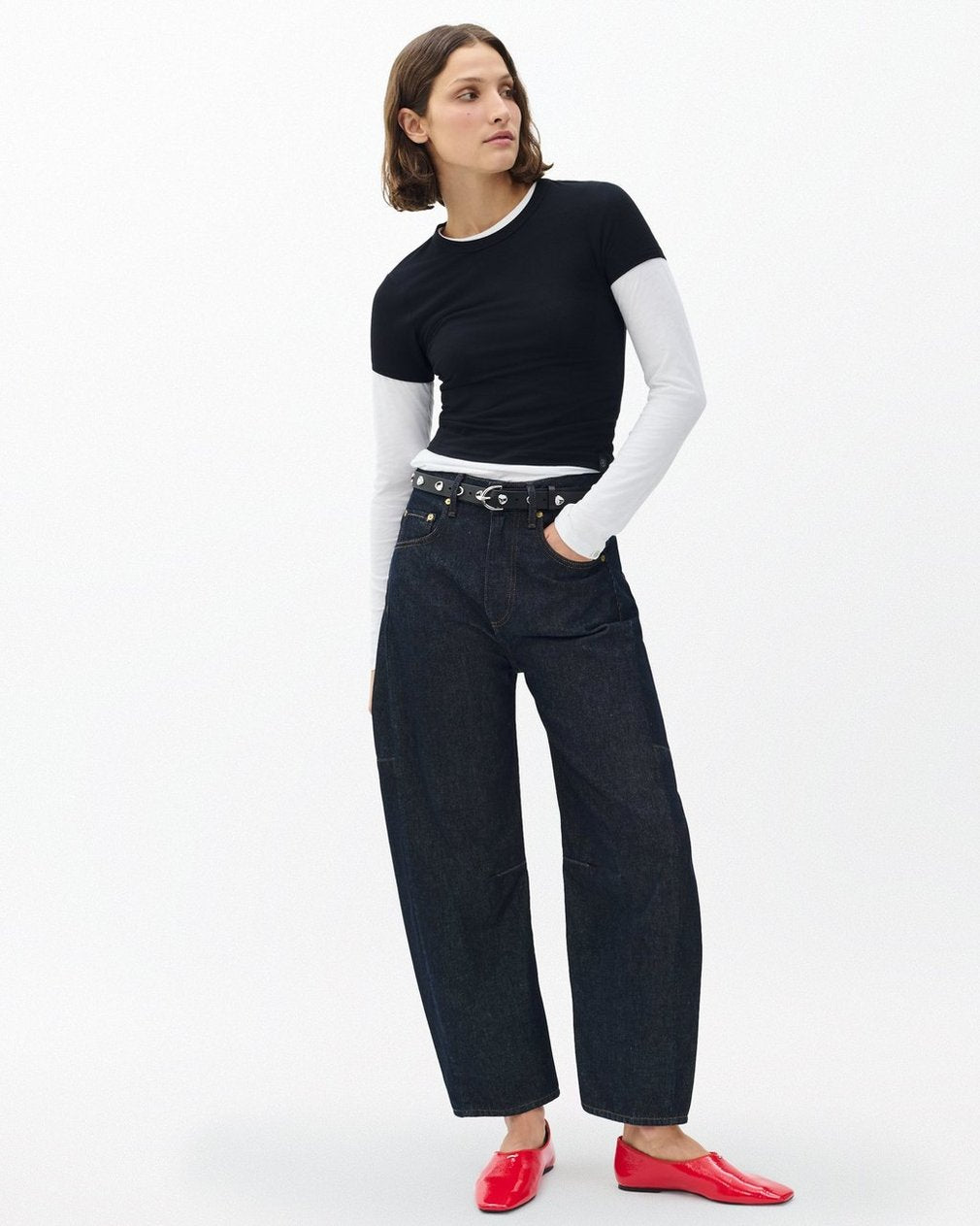 Luca Baby Tee - Black