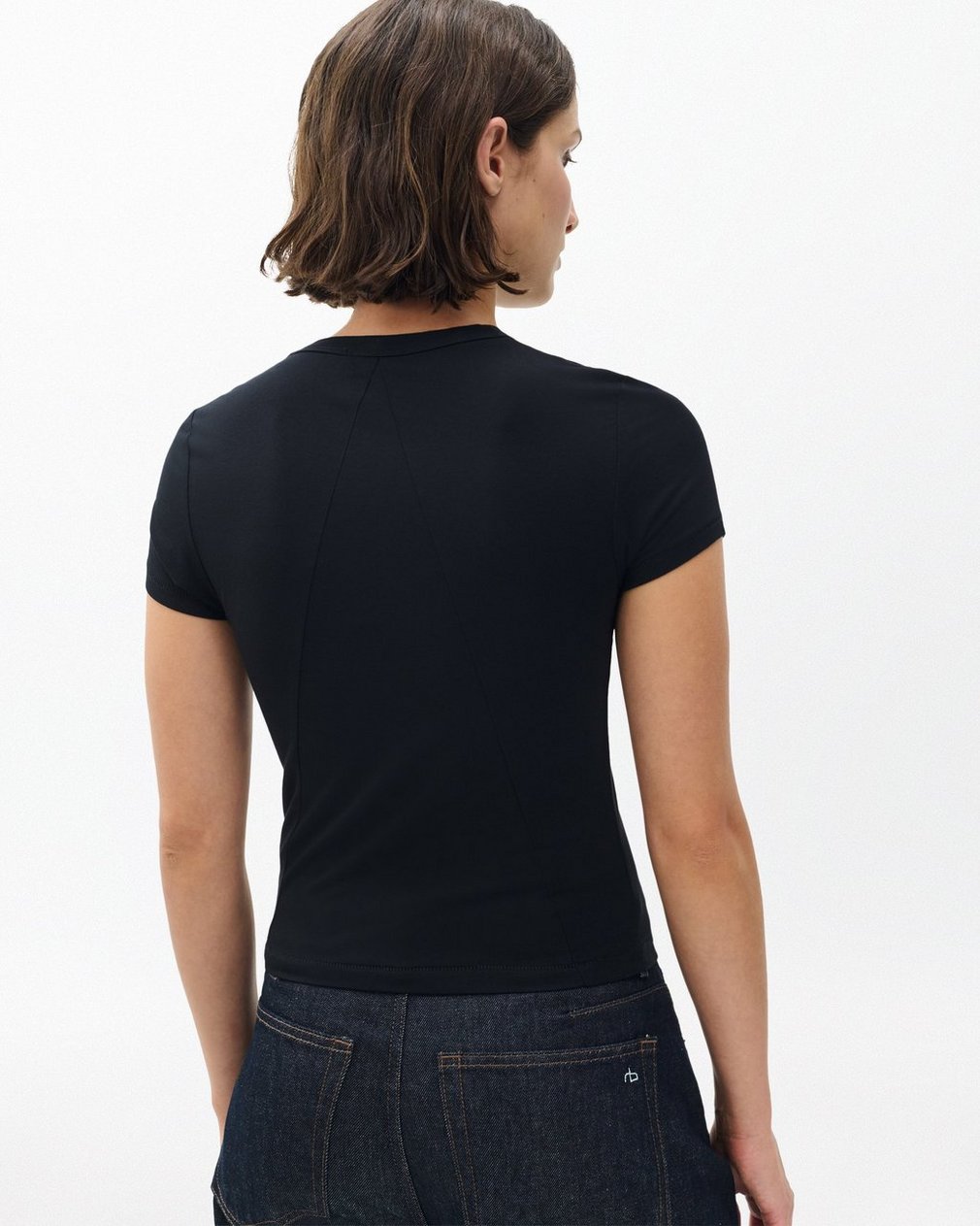 Luca Baby Tee - Black