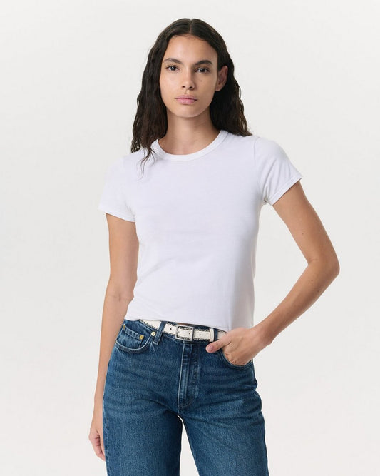 Luca Baby Tee - White
