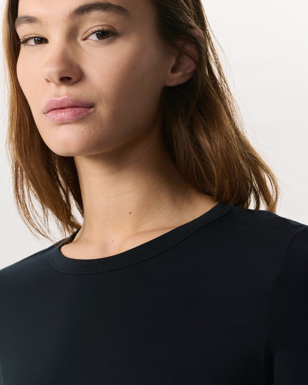 Luca Long Sleeve Tee - Black