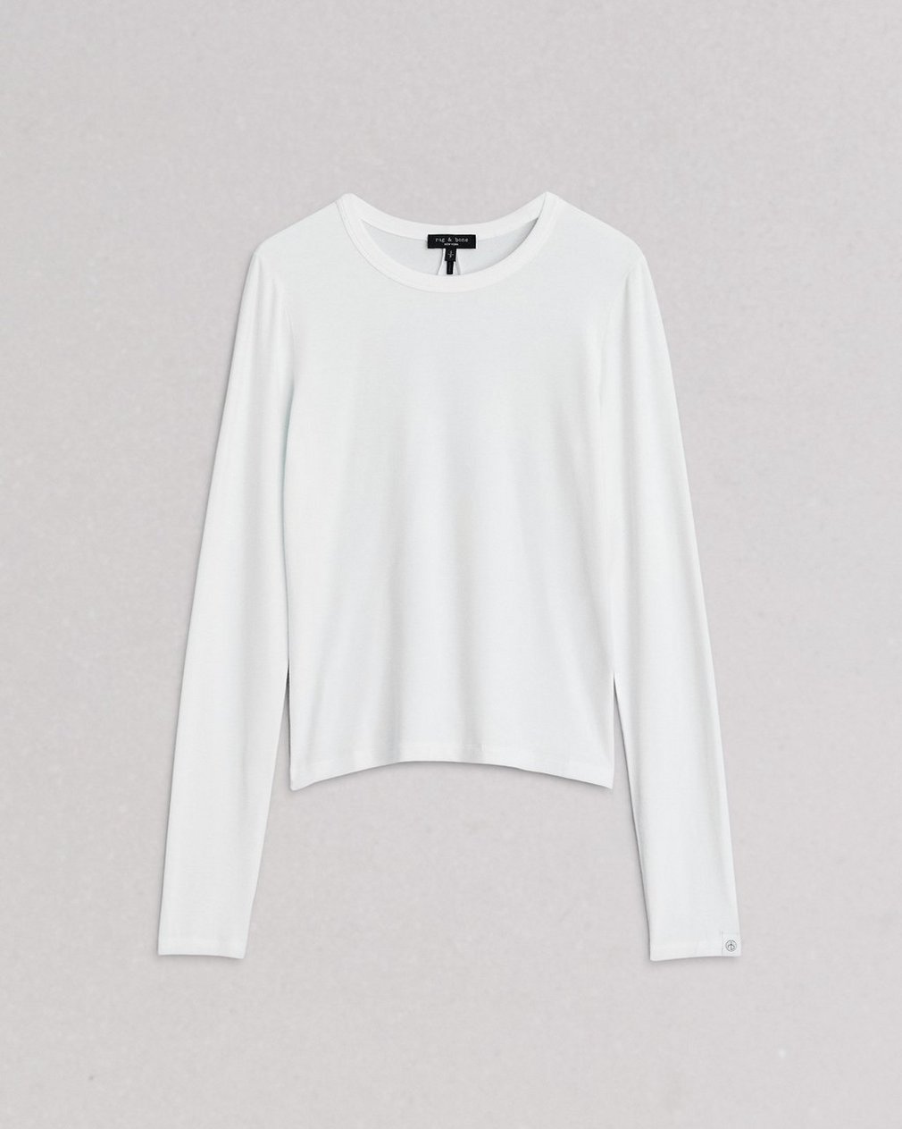 Luca Long Sleeve Tee - White