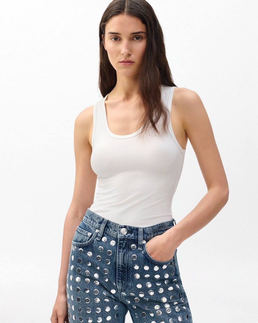Luca Tank - White