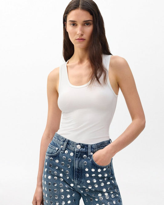 Luca Tank - White