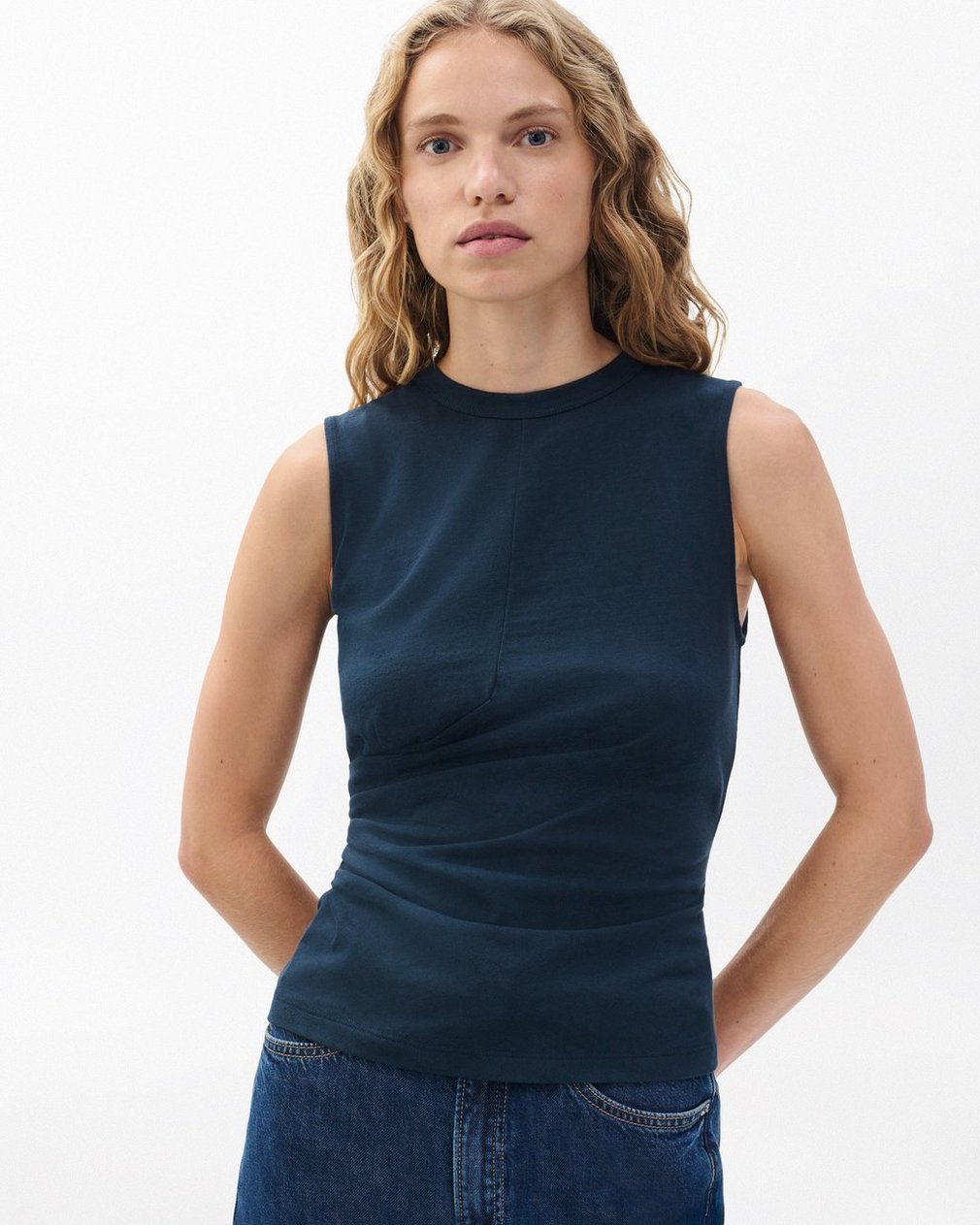Mica Wrap Tank - Salute