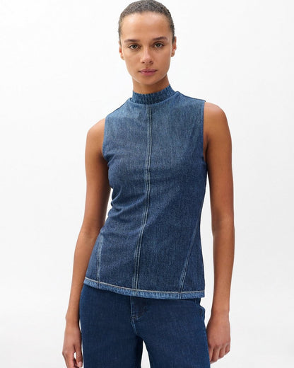 Miramar Mockneck Top - Petra