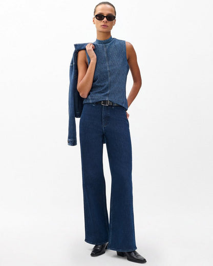 Miramar Mockneck Top - Petra
