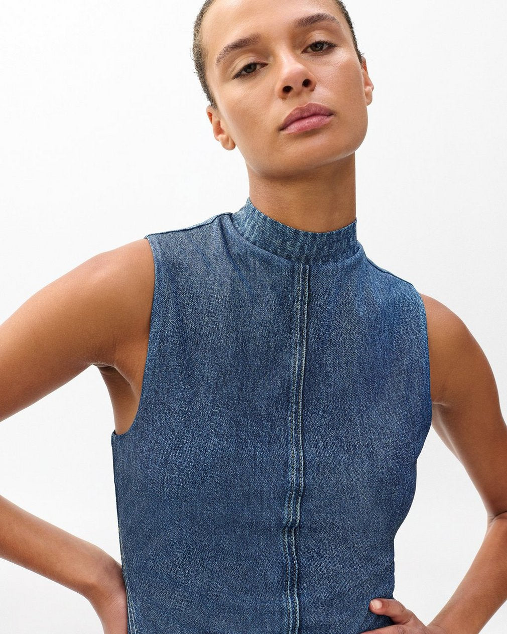 Miramar Mockneck Top - Petra