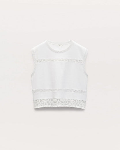 Rosie Muscle Tank - White