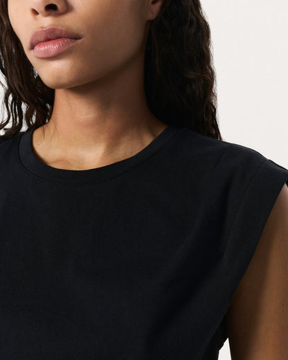 Mica Sleeveless Top - Black