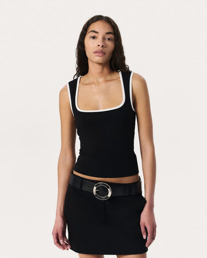 Irina Sport Tank Top - Black