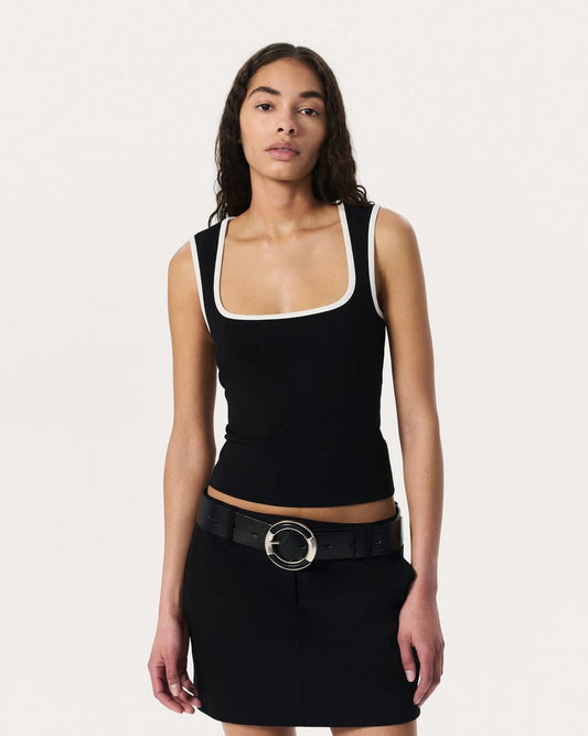 Irina Sport Tank Top - Black