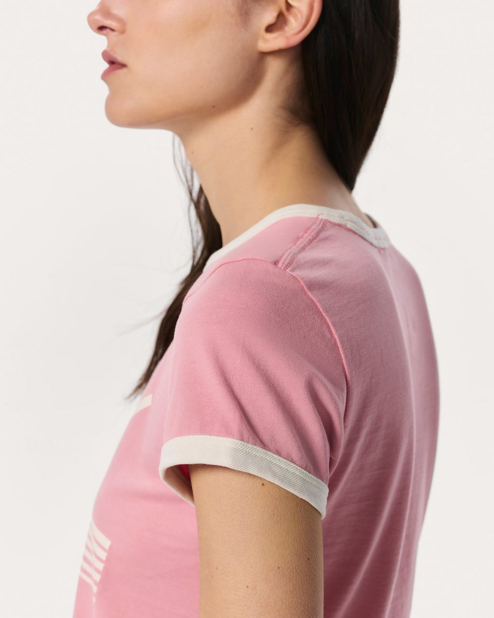 Miami Boxy Graphic Tee - Blush