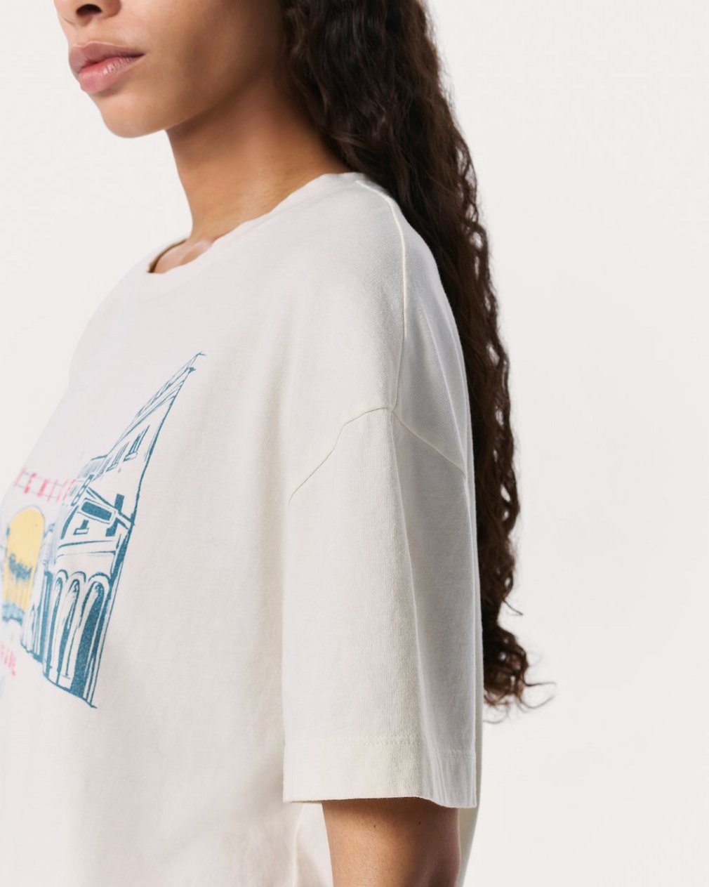 Venice Graphic Tee - Chalk