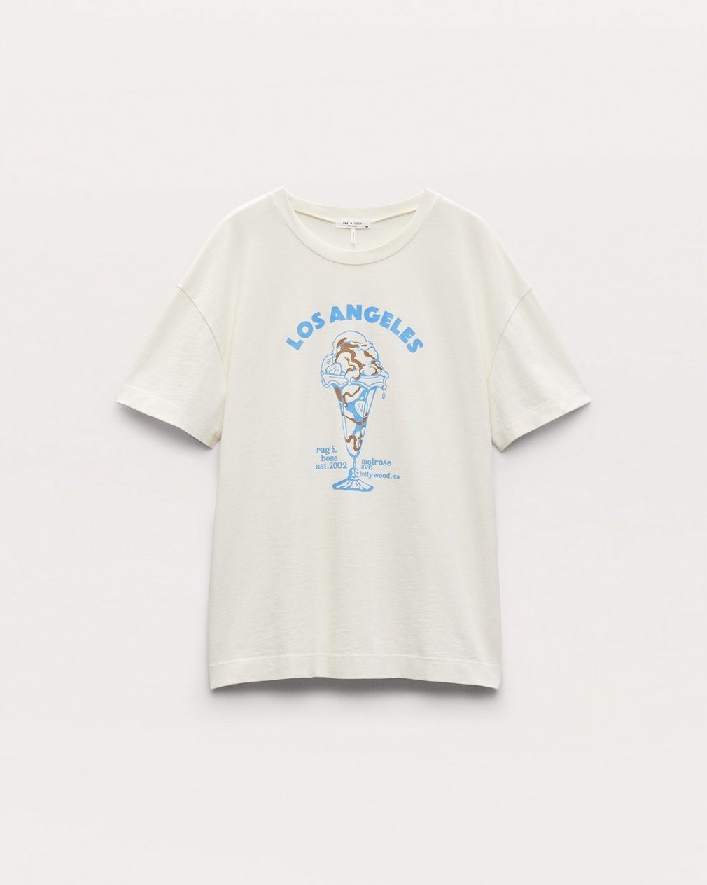 LA Ice Cream Graphic Tee - Chalk
