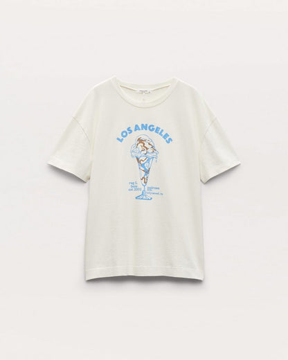 LA Ice Cream Graphic Tee - Chalk