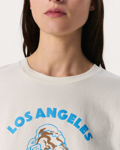 LA Ice Cream Graphic Tee - Chalk