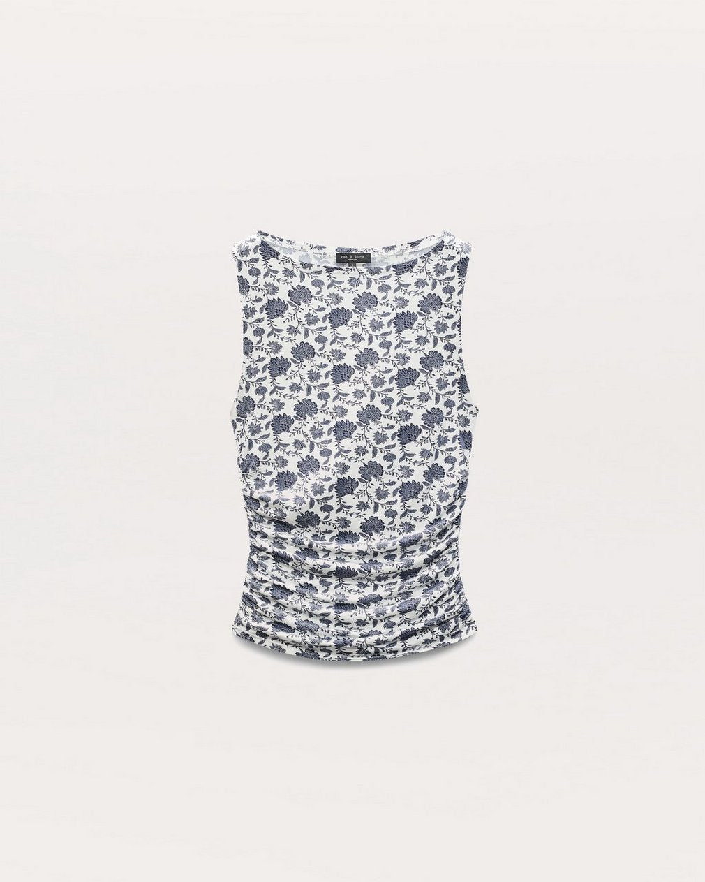 Luca Floral Shirred Tank Top - Salute Multi