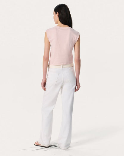 Mica Sleeveless Top - Dusty Rose