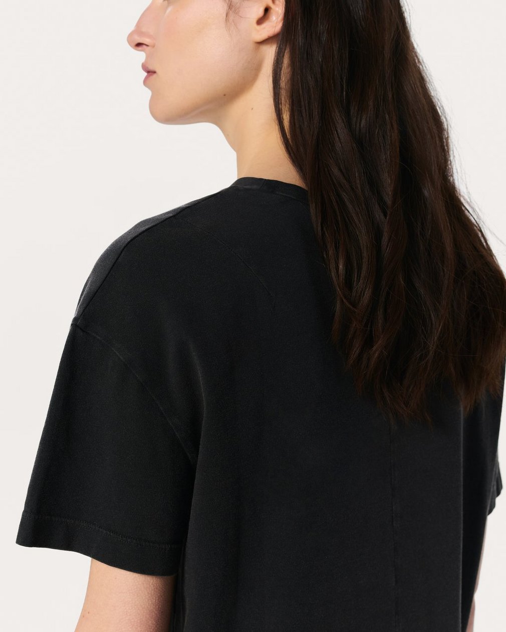 NYC Skyline Graphic Tee - Washed Black