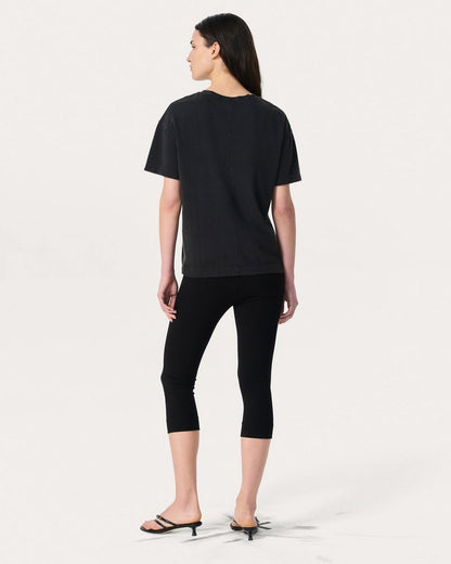 NYC Skyline Graphic Tee - Washed Black