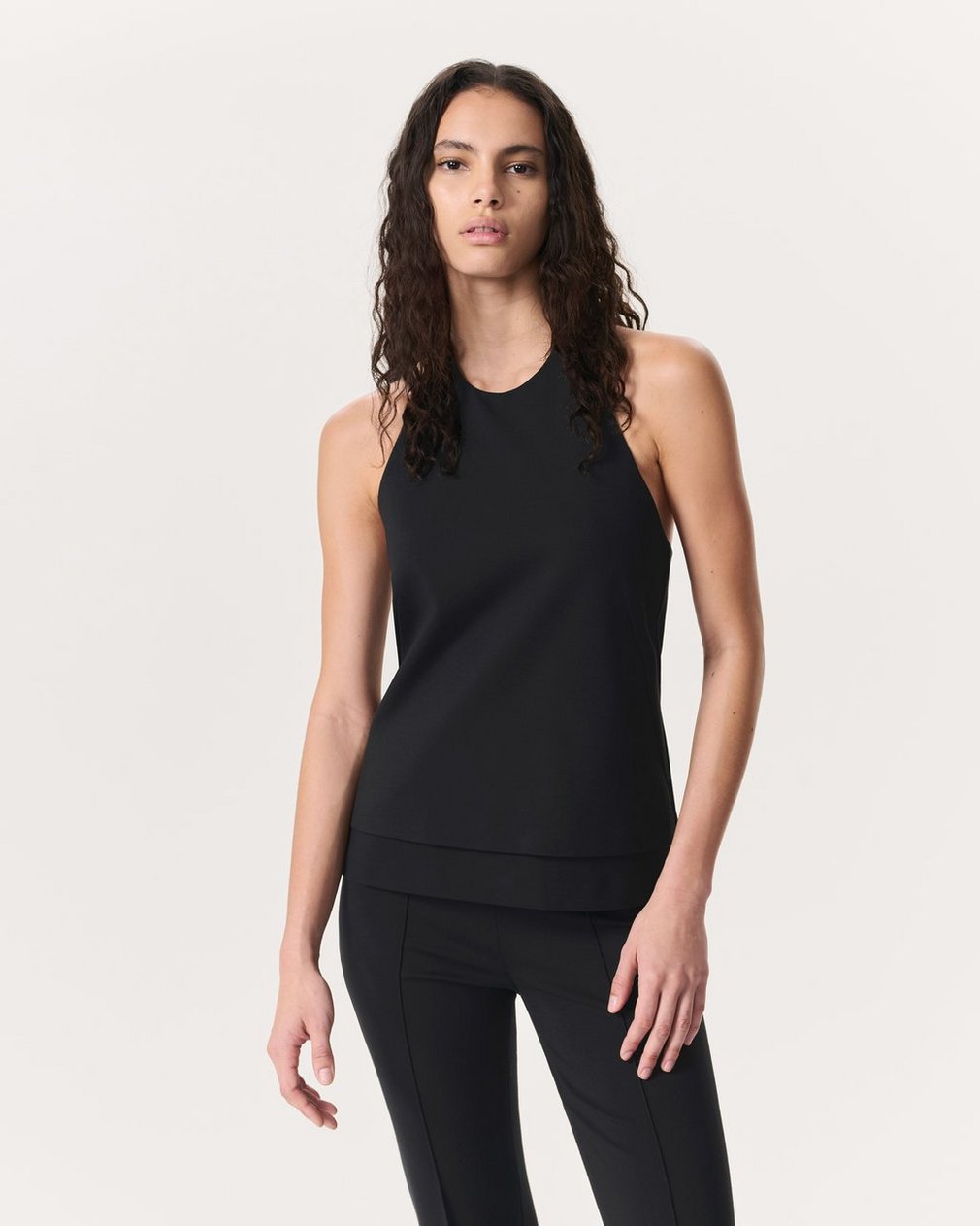 Irina Halter Top - Black