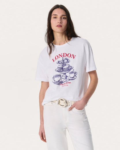 London Graphic Tee - White