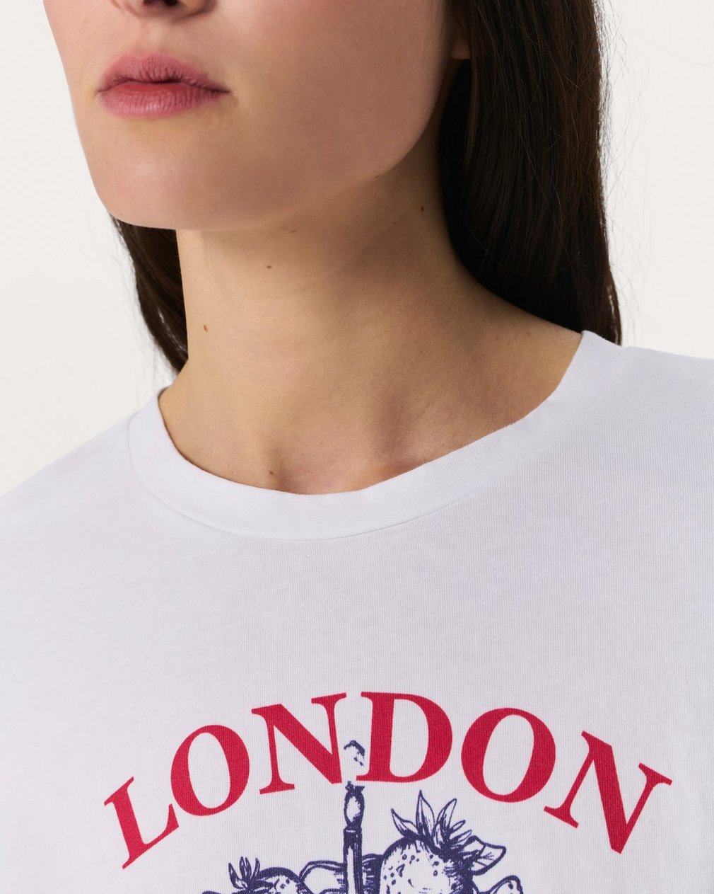 London Graphic Tee - White