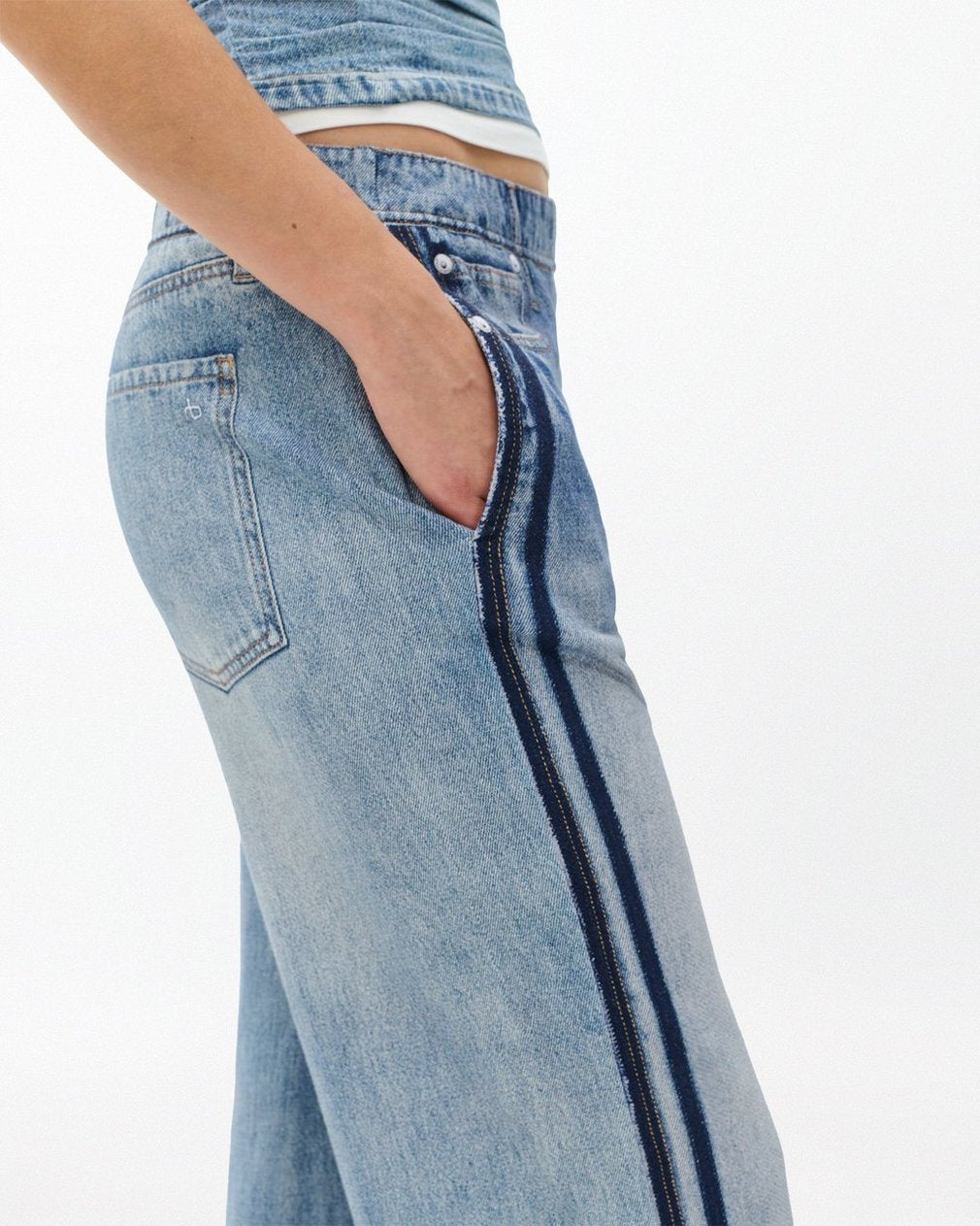 Miramar Wide-Leg Track Pants - Coney