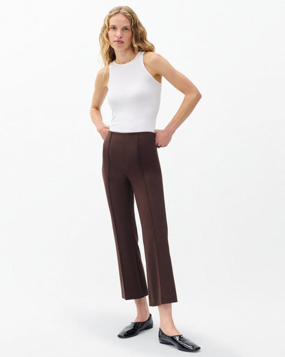 Irina Kick Flare Pants - Coffee