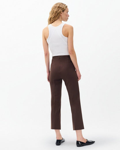 Irina Kick Flare Pants - Coffee