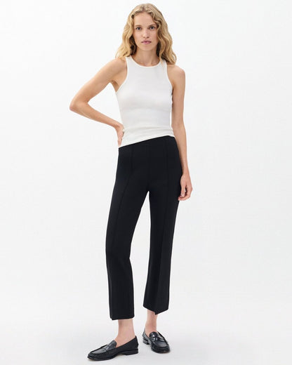 Irina Kick Flare Pants - Black