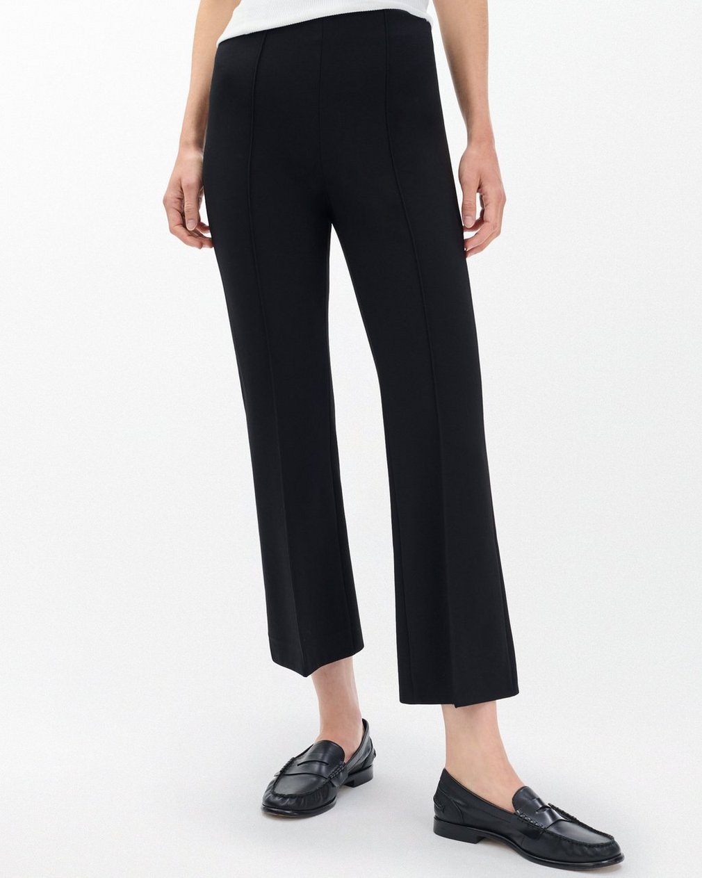 Irina Kick Flare Pants - Black