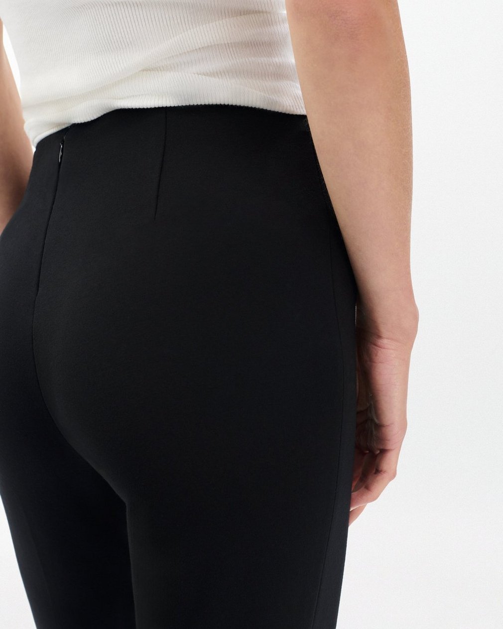 Irina Kick Flare Pants - Black