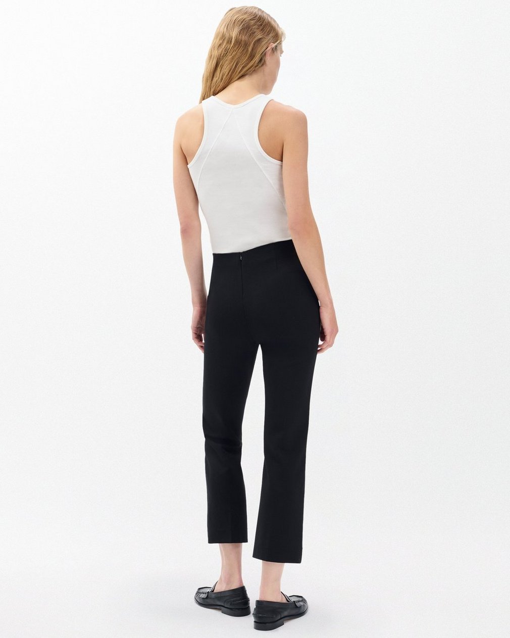 Irina Kick Flare Pants - Black